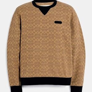 Coach: Signature Crewneck Sweater